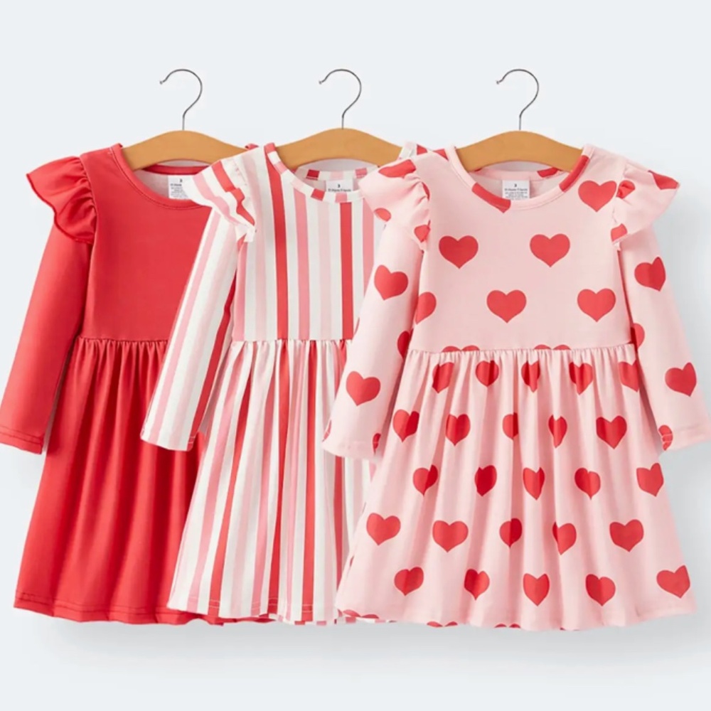 3 Pack of New Dresses Girls 7